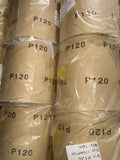 Yellow Sanding Rolls / P60-P180 (10 Metres)